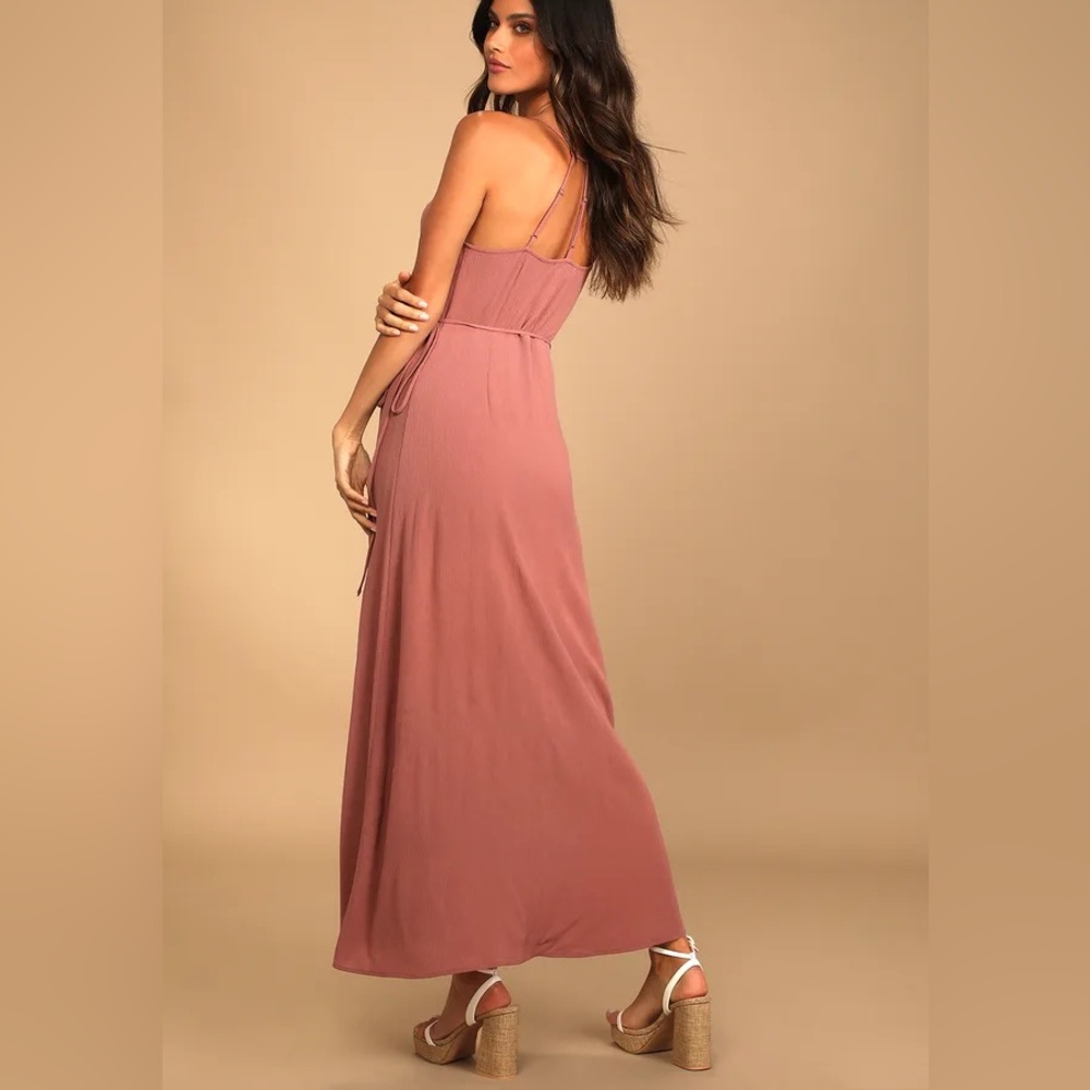 LULUS WRAP DRESS NWT M - Picture 3 of 3